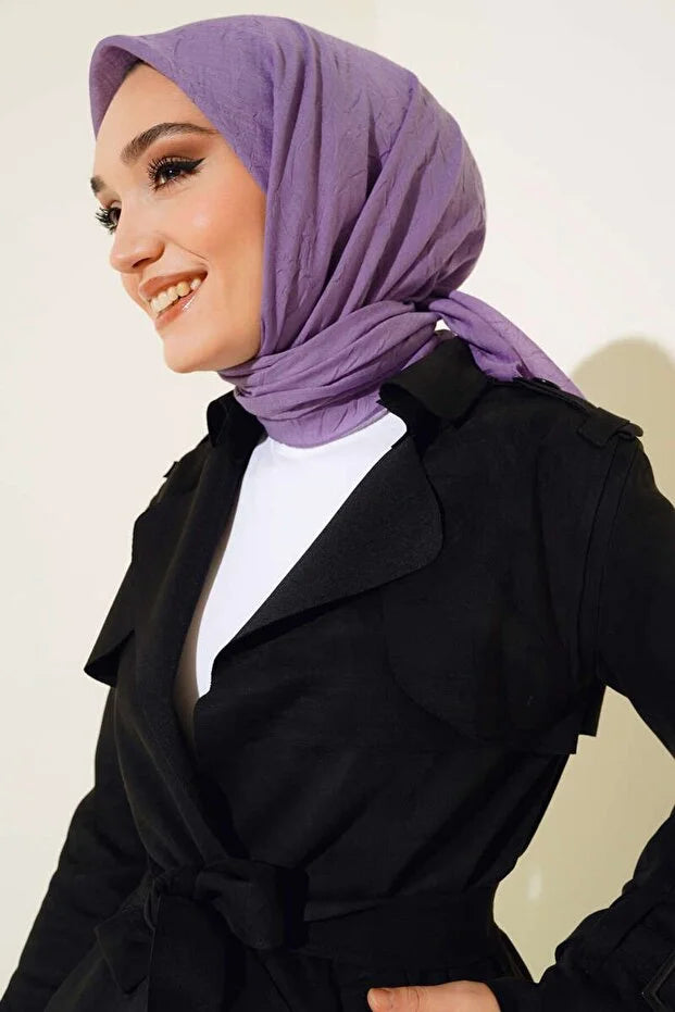 Lilac Premium Bamboo Crotch Scarf 059