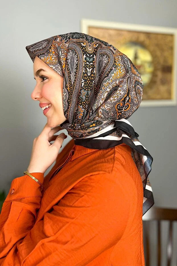 Fresh Cotton Scarf - Authentic Pattern 0005