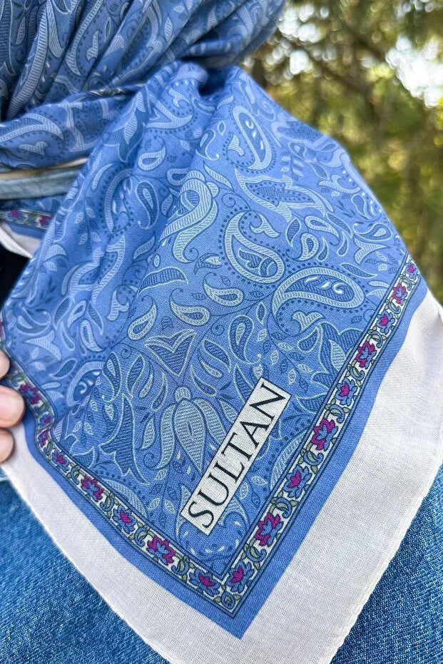 Fresh Cotton Scarf - Mono Shawl Design  0021