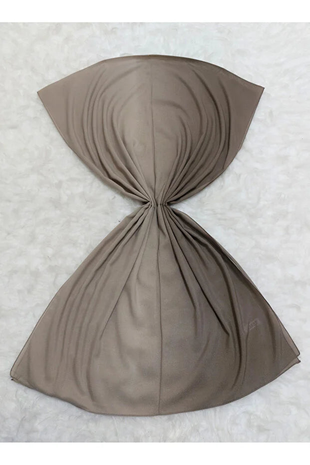 Patterned Chiffon Shawl Gradient Model Soft 0025