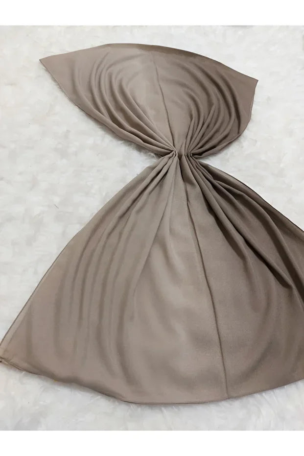 Patterned Chiffon Shawl Gradient Model Soft 0025