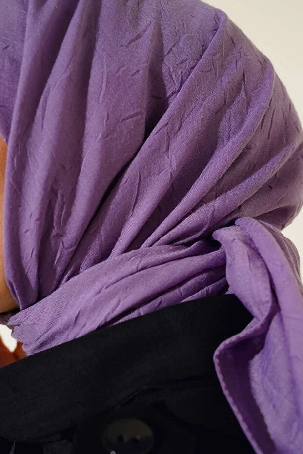 Lilac Premium Bamboo Crotch Scarf 059
