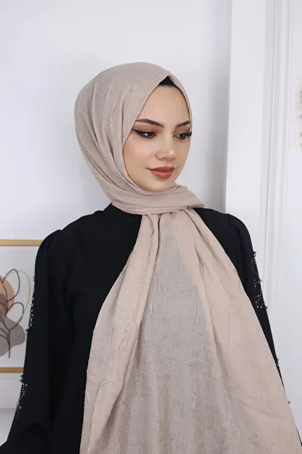 Hijab Women's Bamboo Scarf Shawl Mink 63