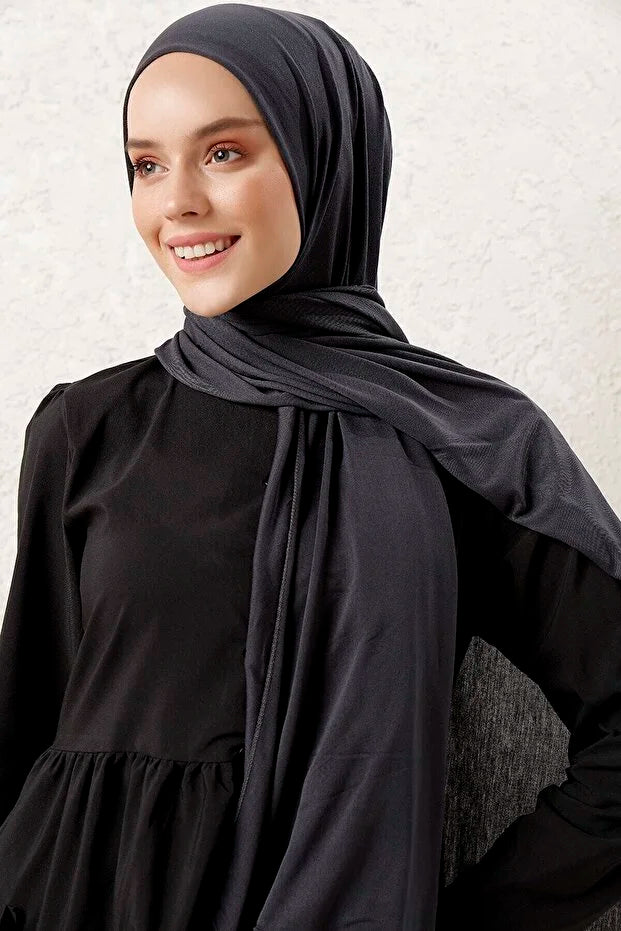 Combed Cotton Shawl Sky Smoked 102